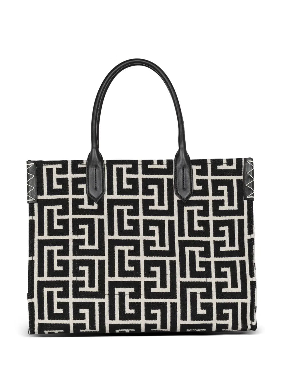 monogram-jacquard medium shopper bag