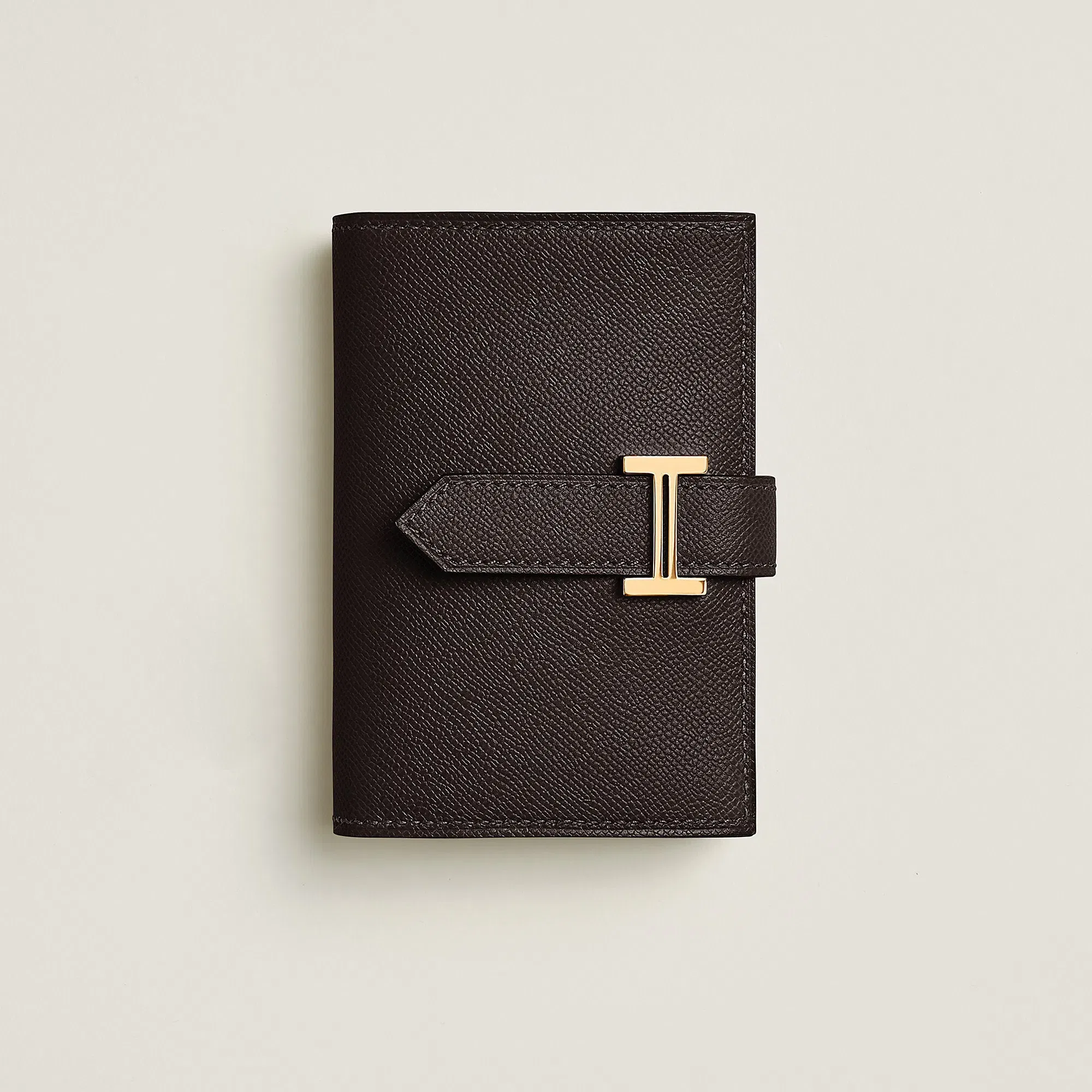 Hermes Bearn Mini Wallet Paille