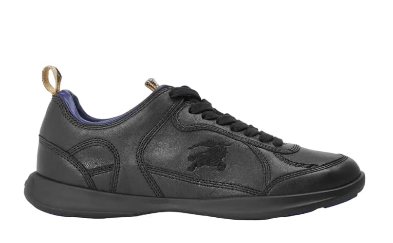 BURBERRY Leather Matrix Sneakers 'Black'