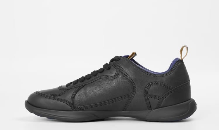 BURBERRY Leather Matrix Sneakers 'Black'