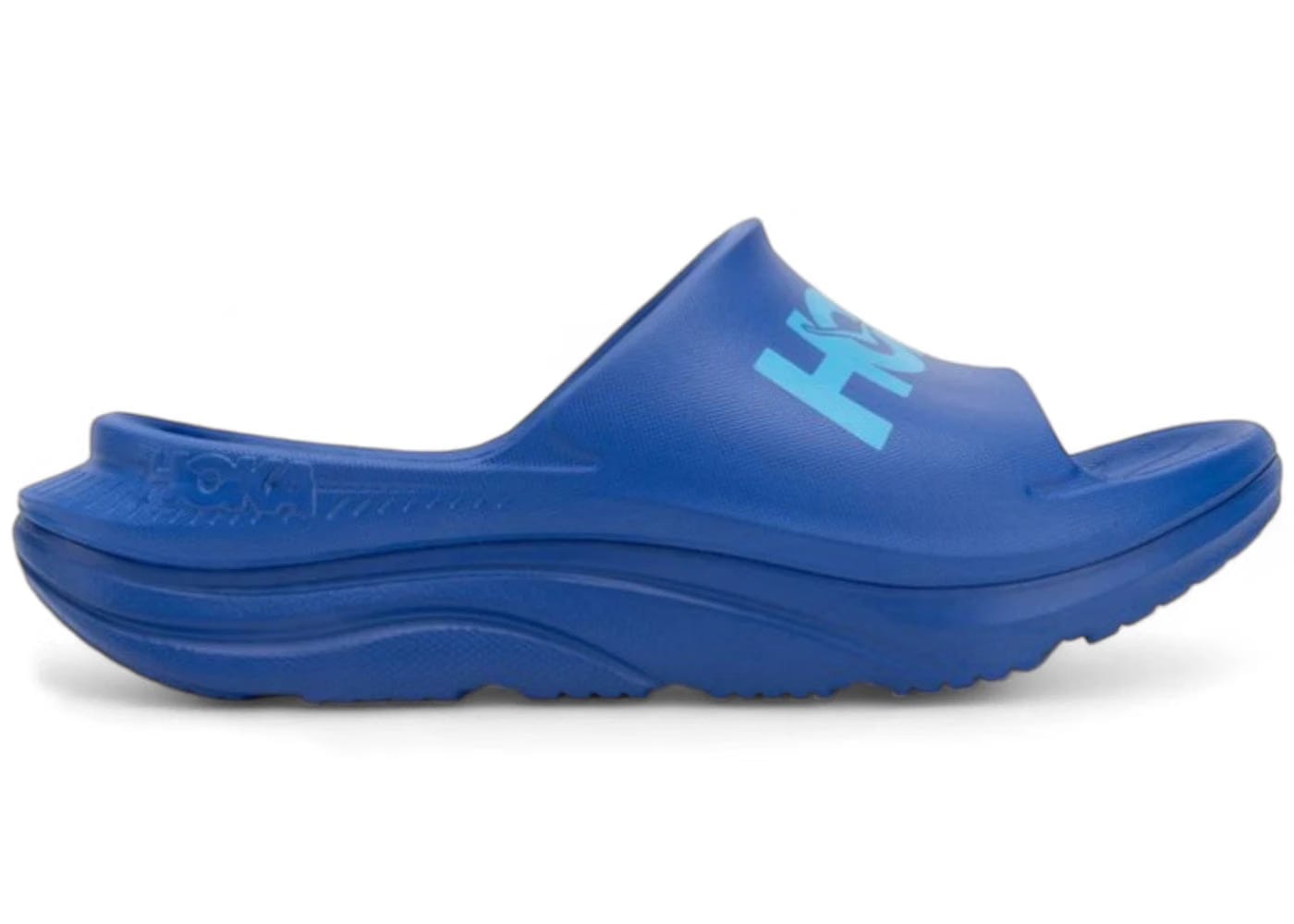 Hoka One One Ora Athletic Slide Ultramarine Skyward Blue