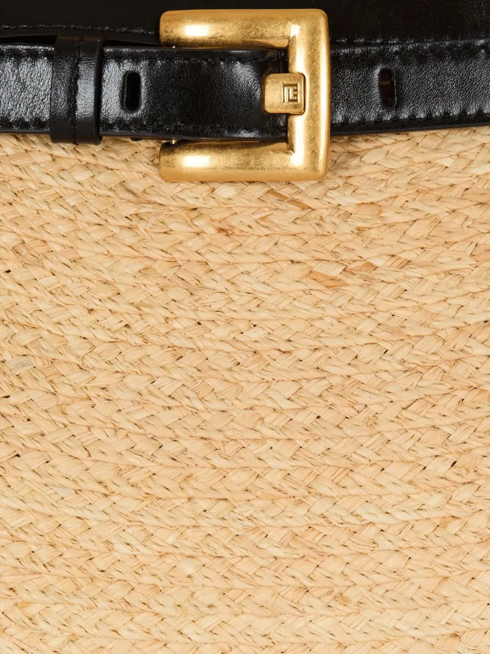 medium Shuffle raffia bag