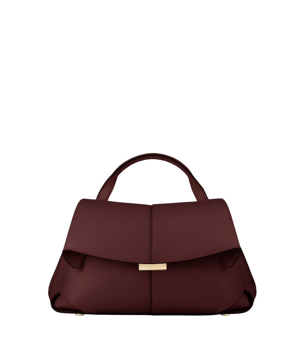 Polene Mokki Mini Textured Black Cherry