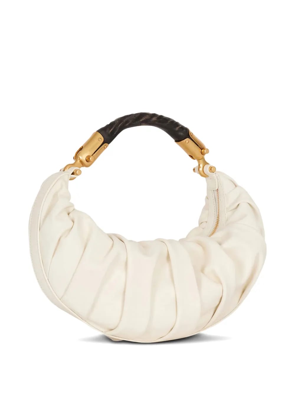 medium Ebene pleated calfskin-leather tote bag