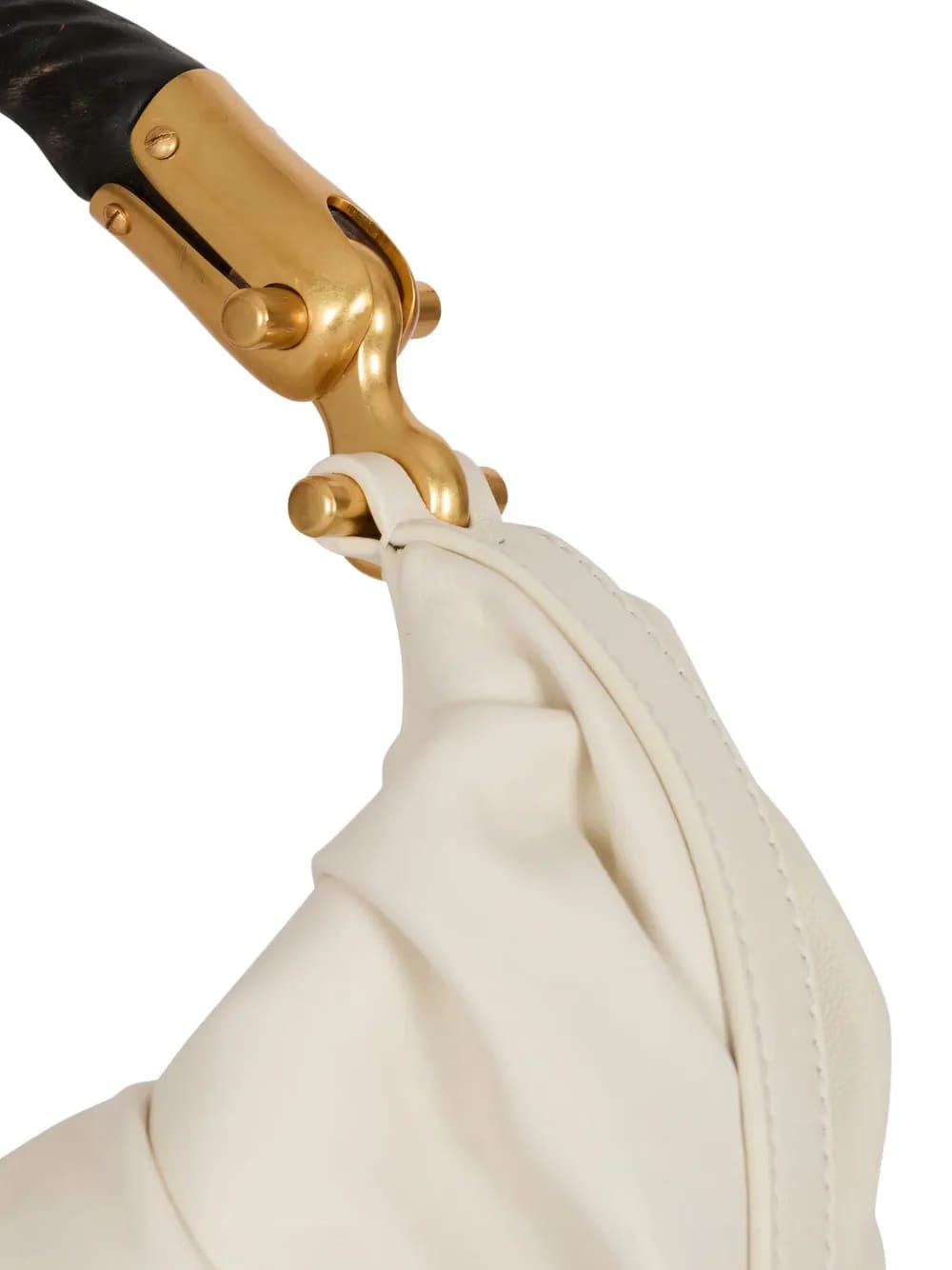 medium Ebene pleated calfskin-leather tote bag