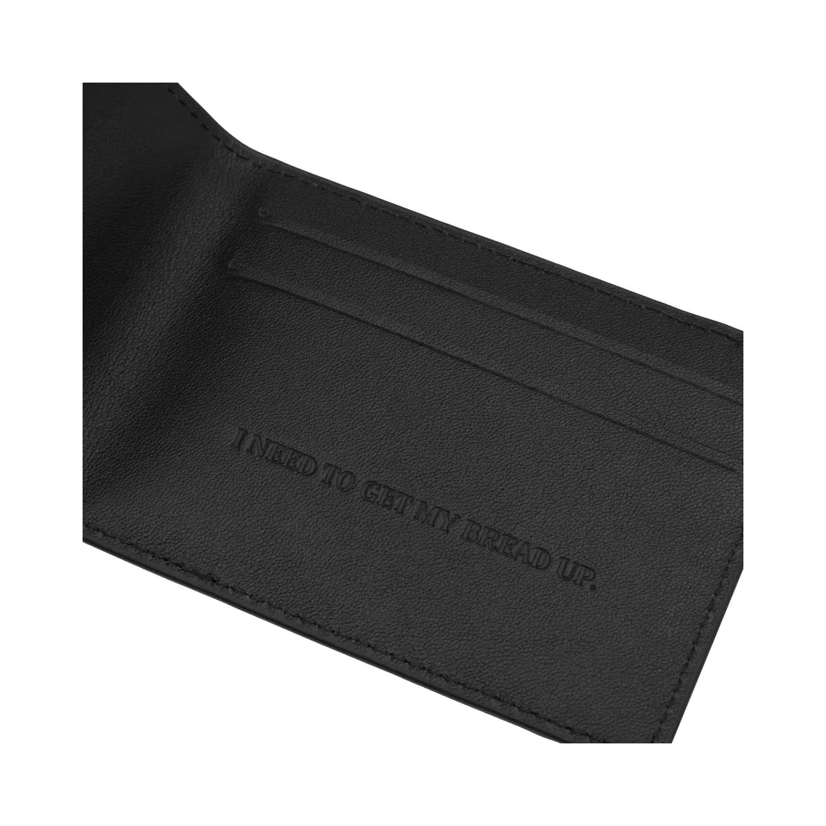 Corteiz Island Leather Card Holder Black