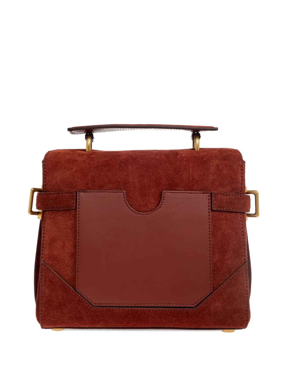 logo-plaque top-handle tote bag