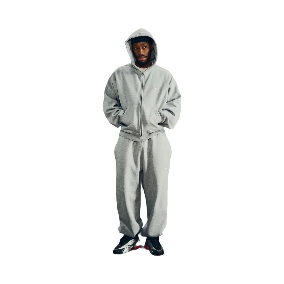 Corteiz Mini Island Sweatpant Heather Grey