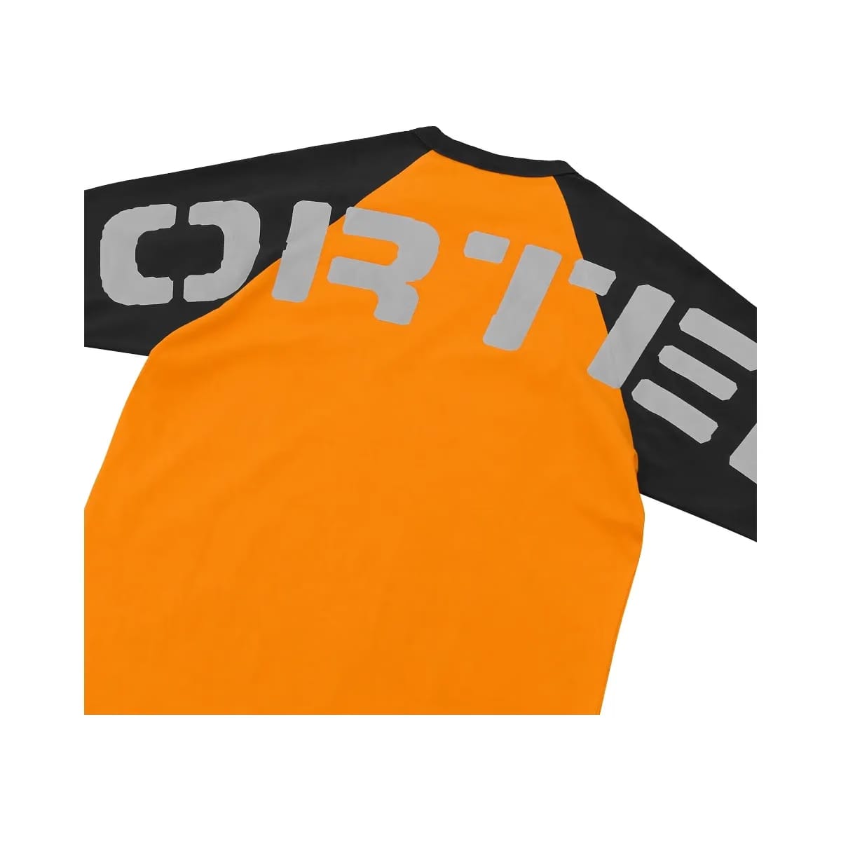 Corteiz Stencil Raglan Ls Orange/Black