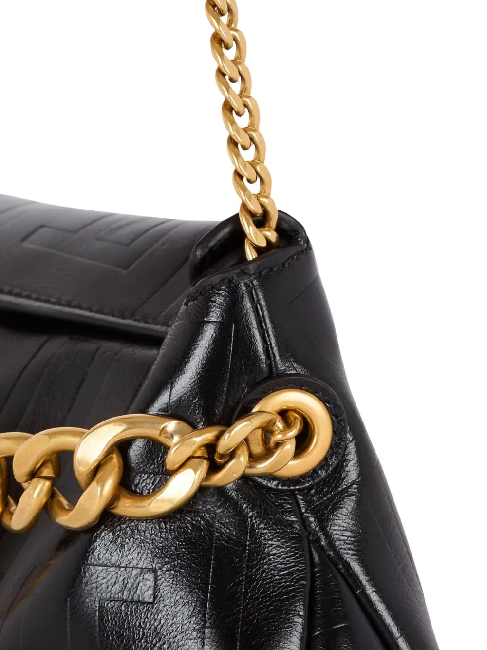 1945 leather clutch bag