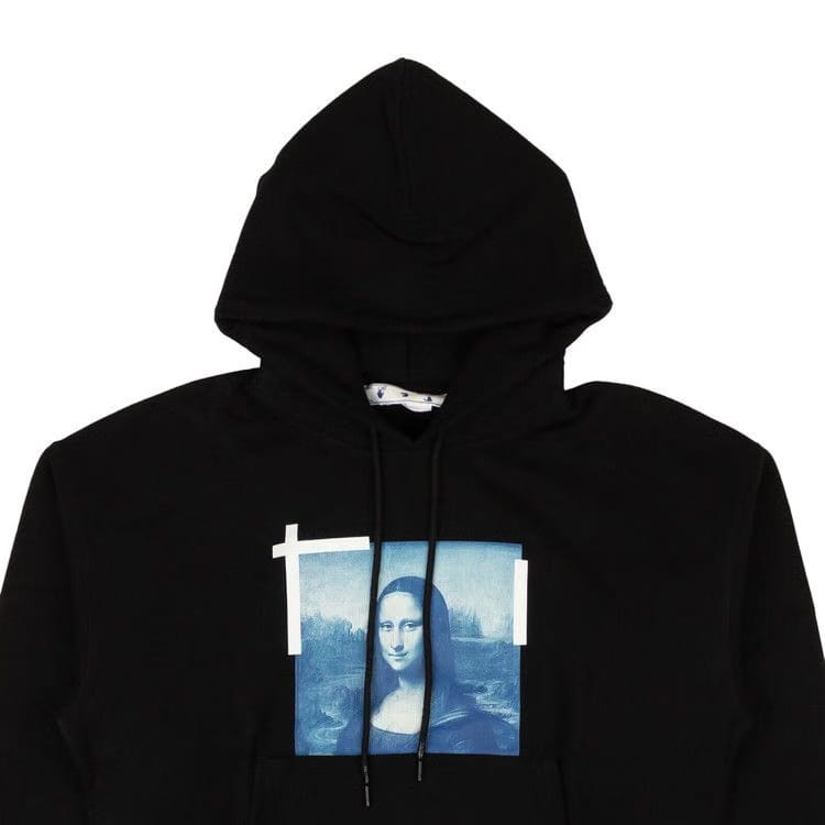 Off-White Monalisa Over Hoodie Black