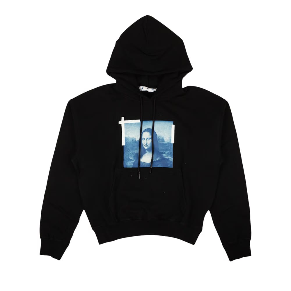 Off-White Monalisa Over Hoodie Black