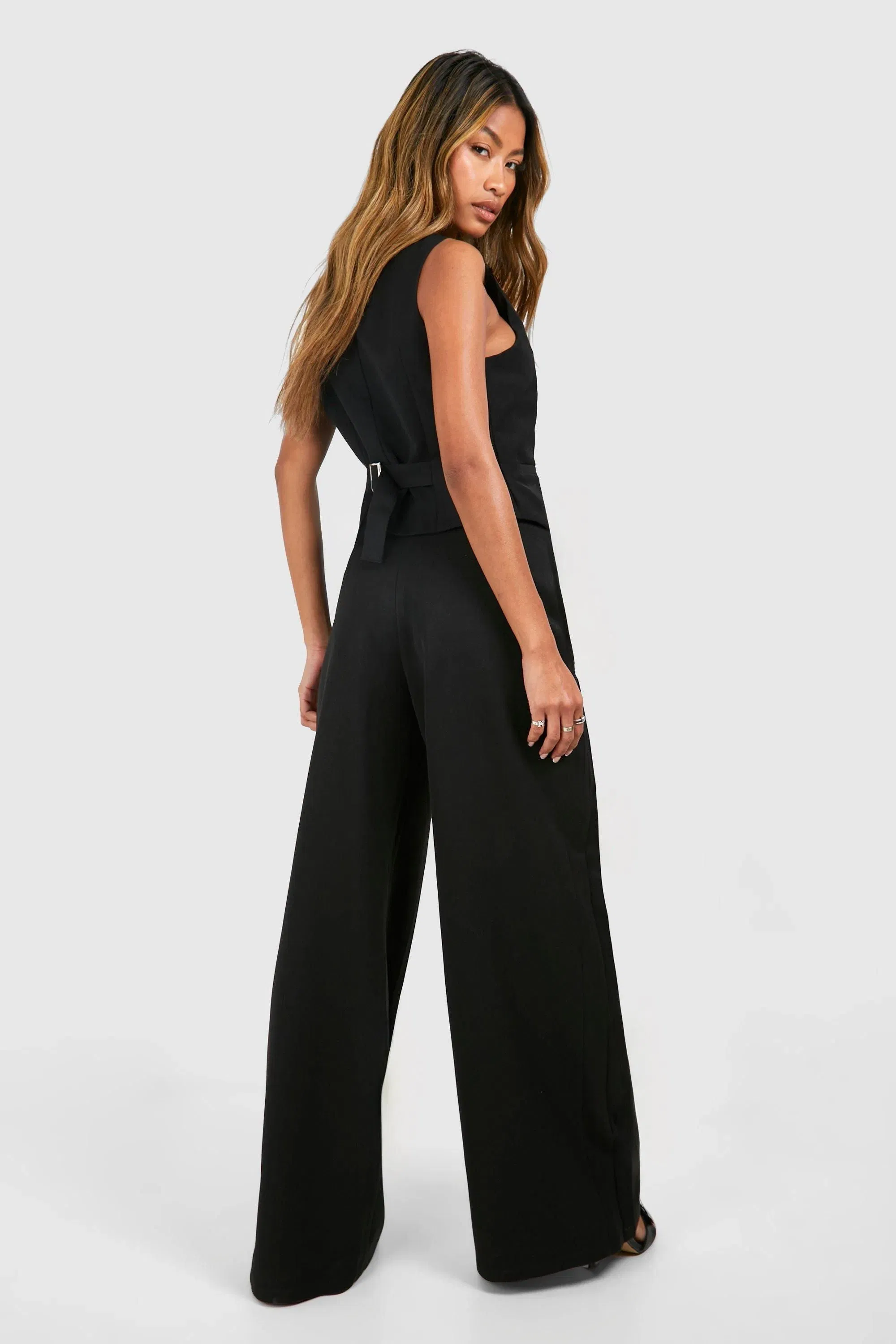 Extreme Pleat Wide Leg Trousers