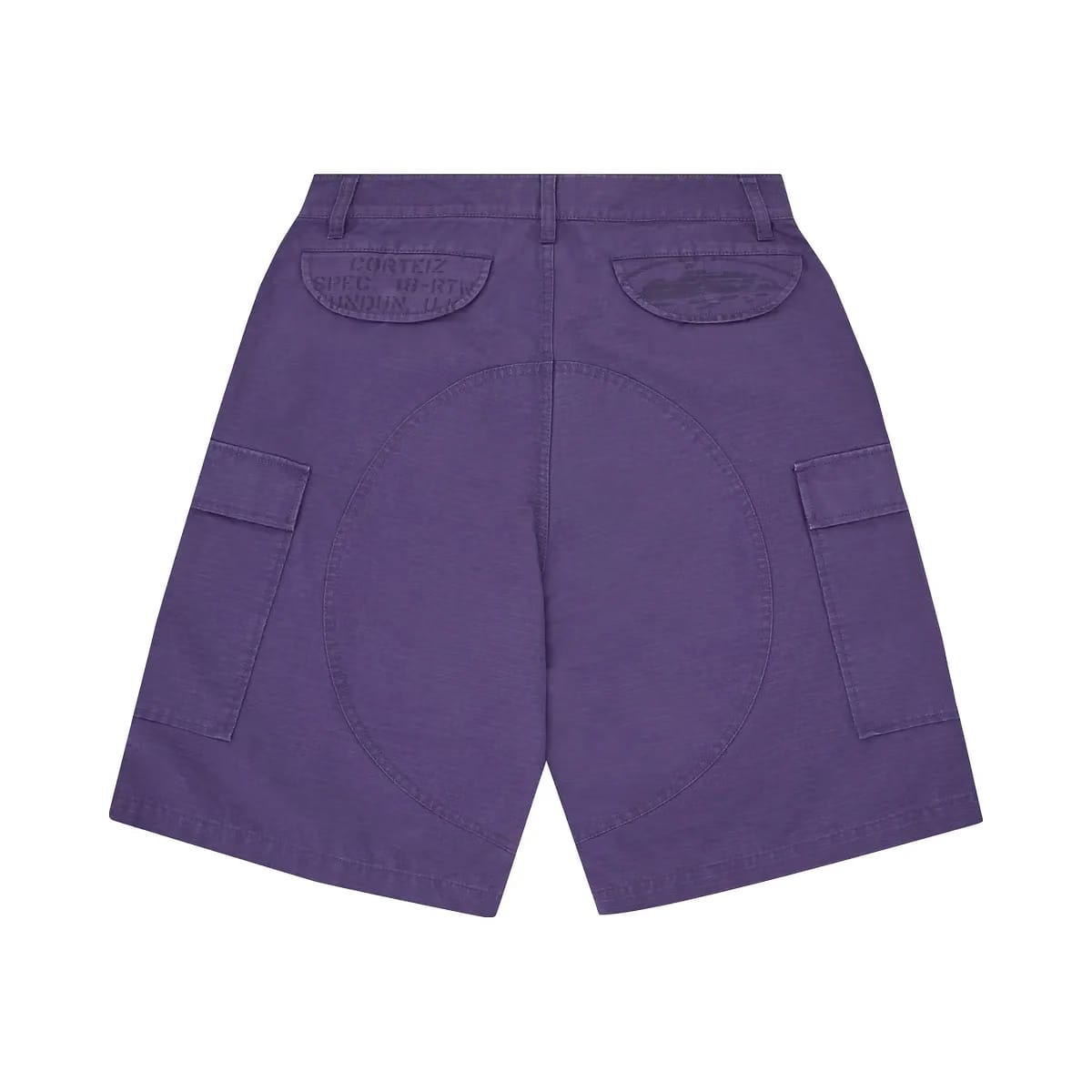 Corteiz Guerillaz Cargo Short Purple