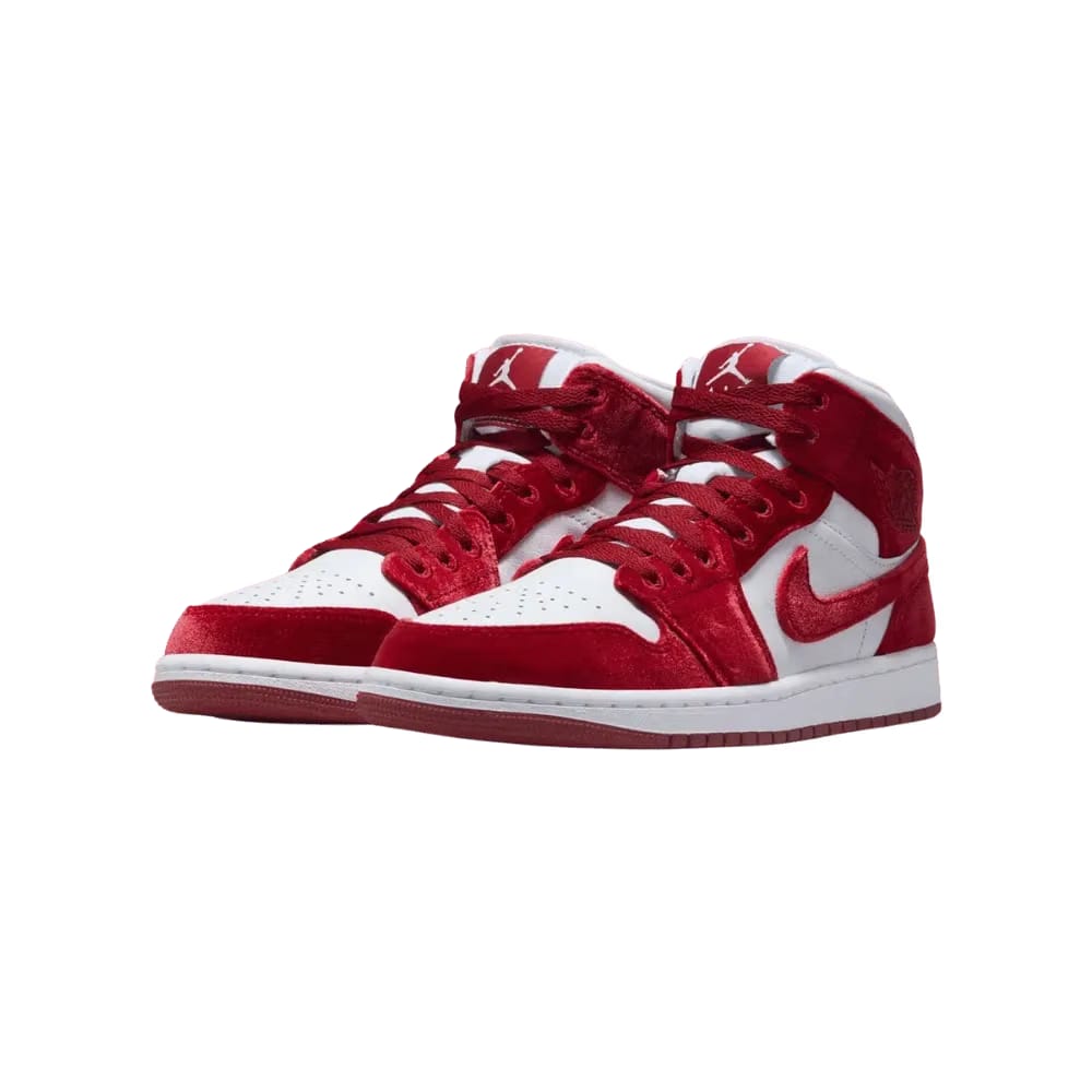 Nike Air Jordan 1 Mid 'Red Velvet'