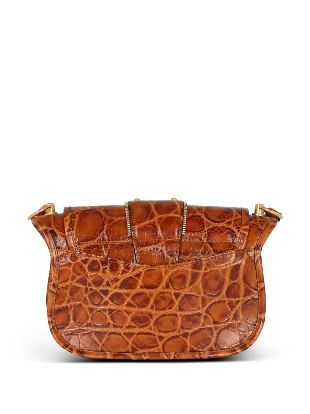 Blaze crocodile-embossed shoulder bag