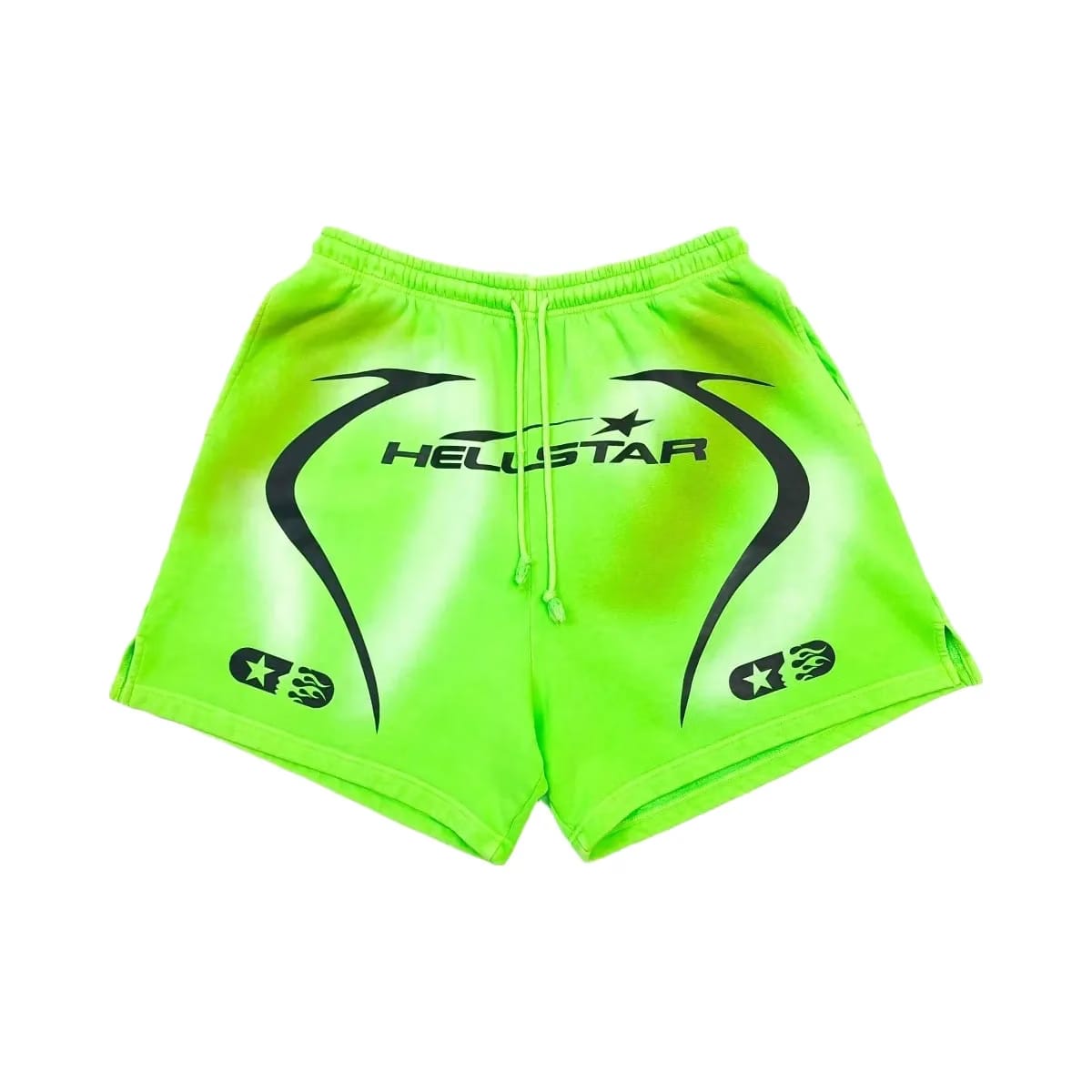 Hellstar Warm Up Shorts Green/Black