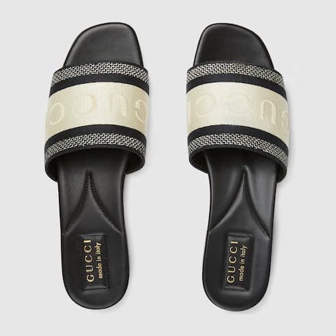 GUCCI Women’s Mule – Black and White