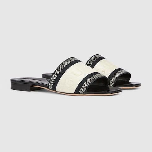 GUCCI Women’s Mule – Black and White
