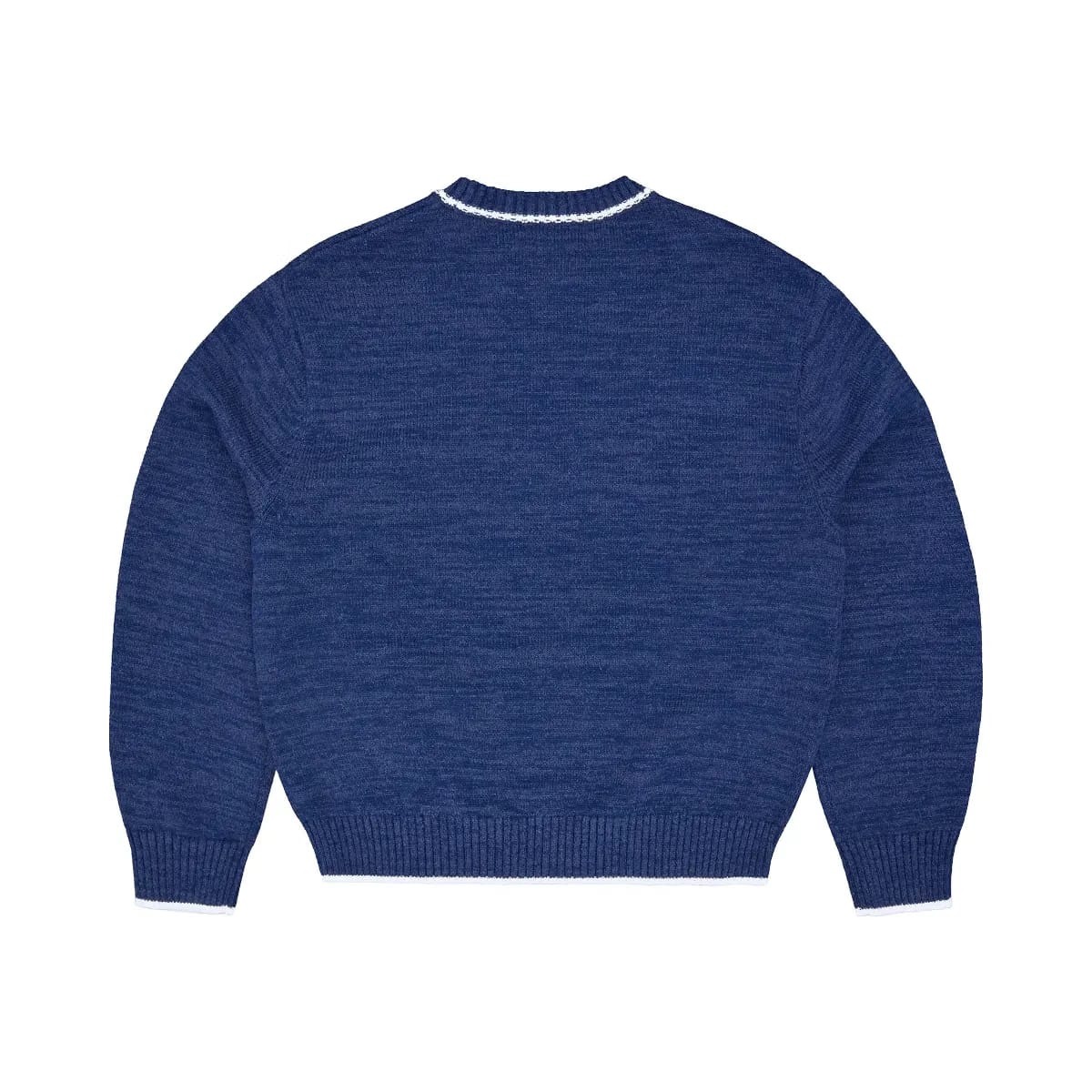 Corteiz Rslm Knit Crewneck Navy