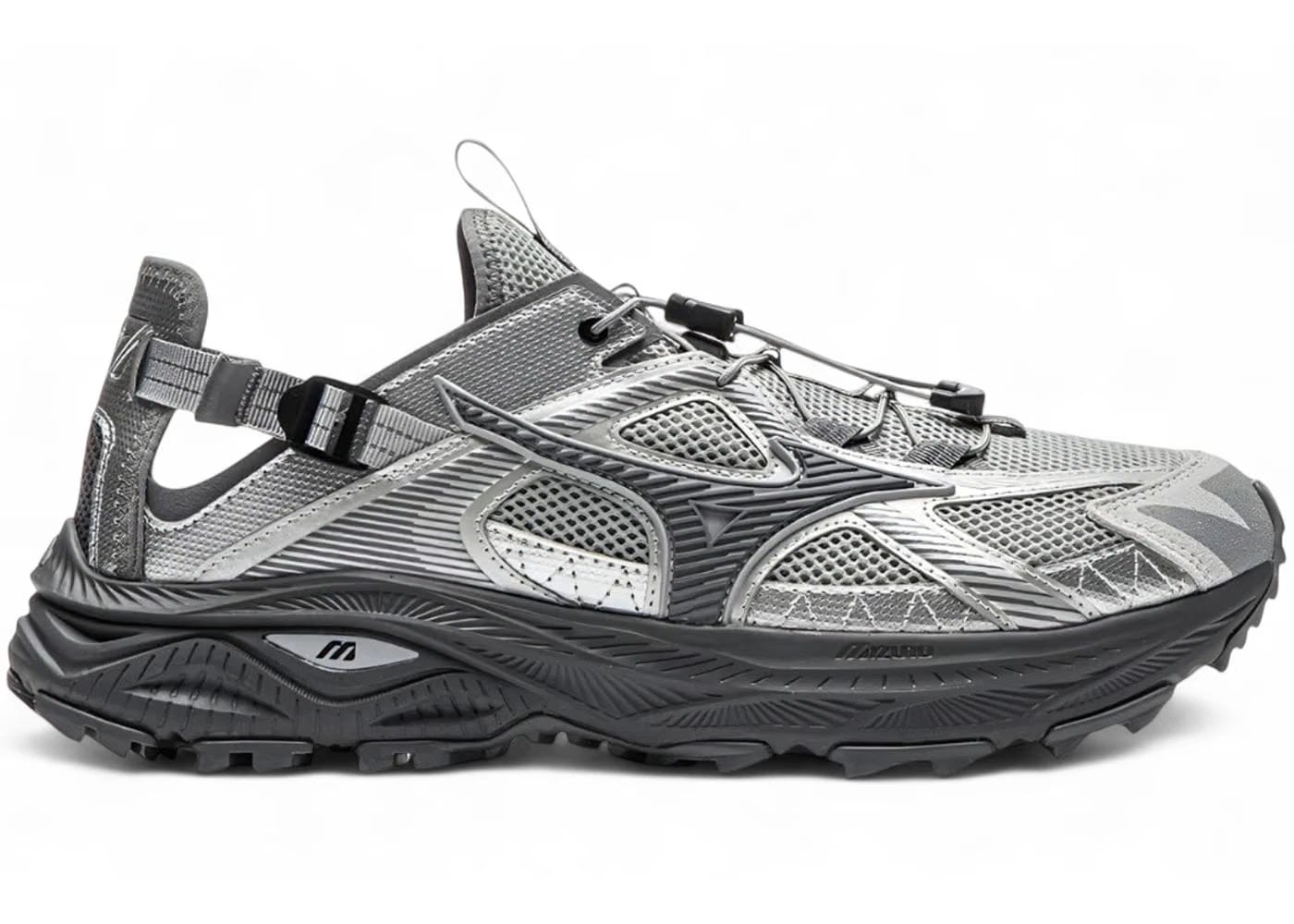 Mizuno Racer Trail Se Silver Grey