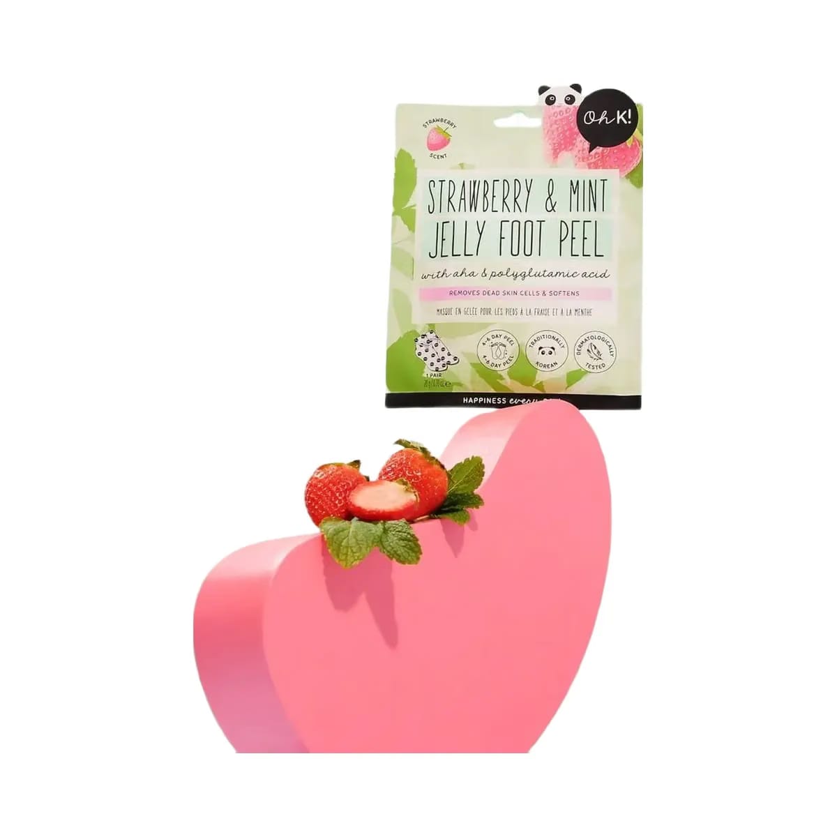 Oh K! Strawberry & Mint Jelly Foot Peel