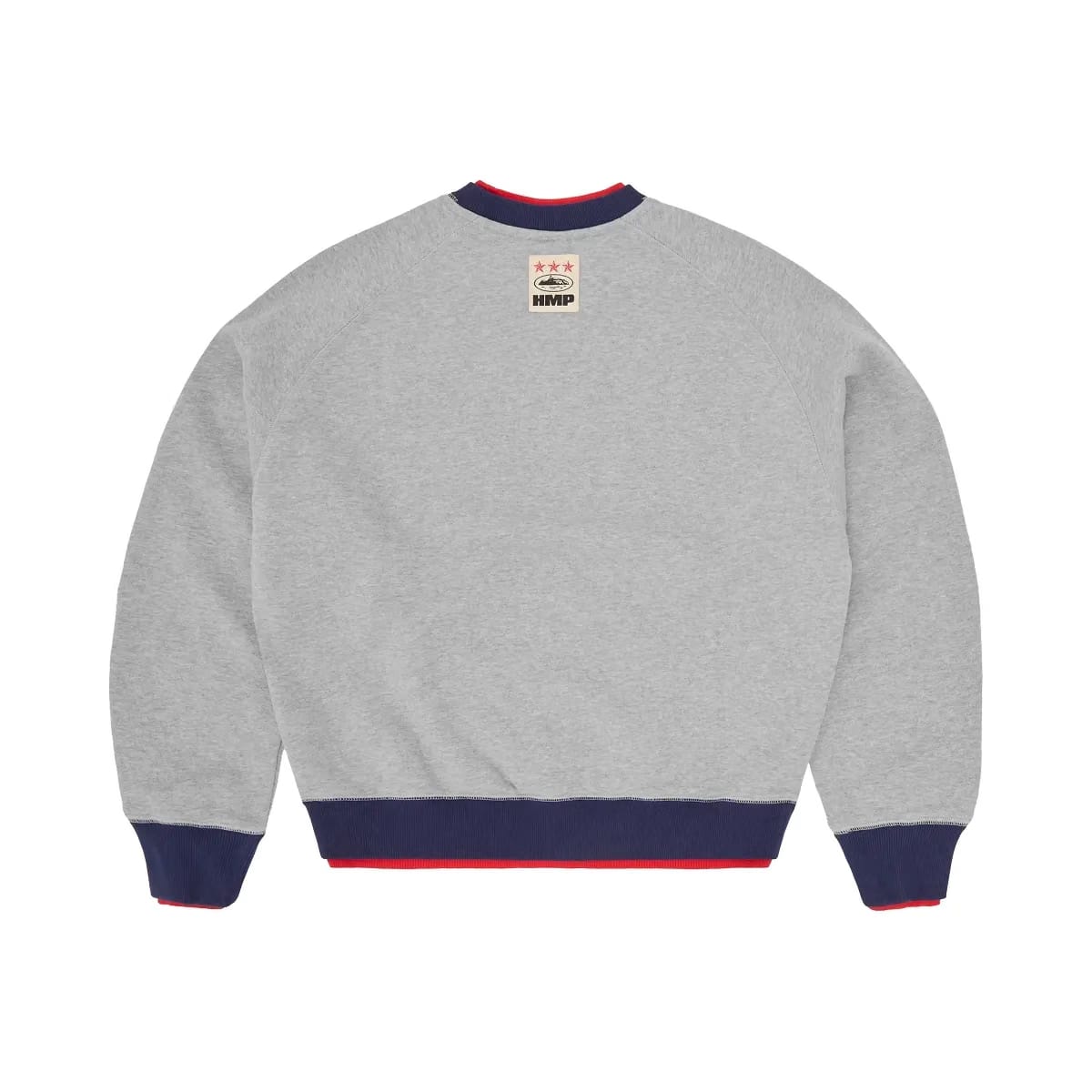 Corteiz Hmp Double Up Crewneck Heather Grey