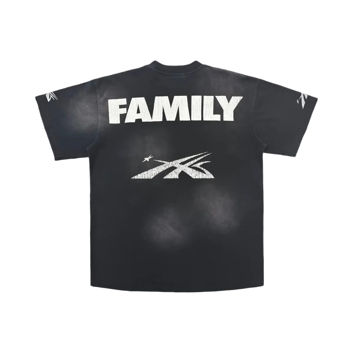 Hellstar Classic Glitter Logo T-Shirt Black