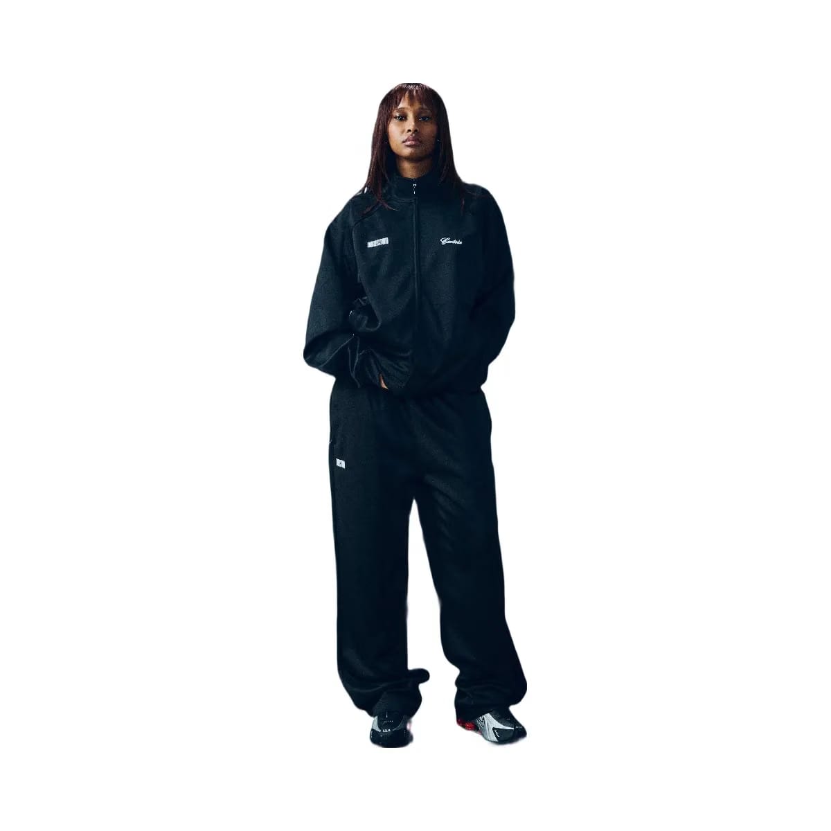 Corteiz Gabriel Moses Track Pant Black