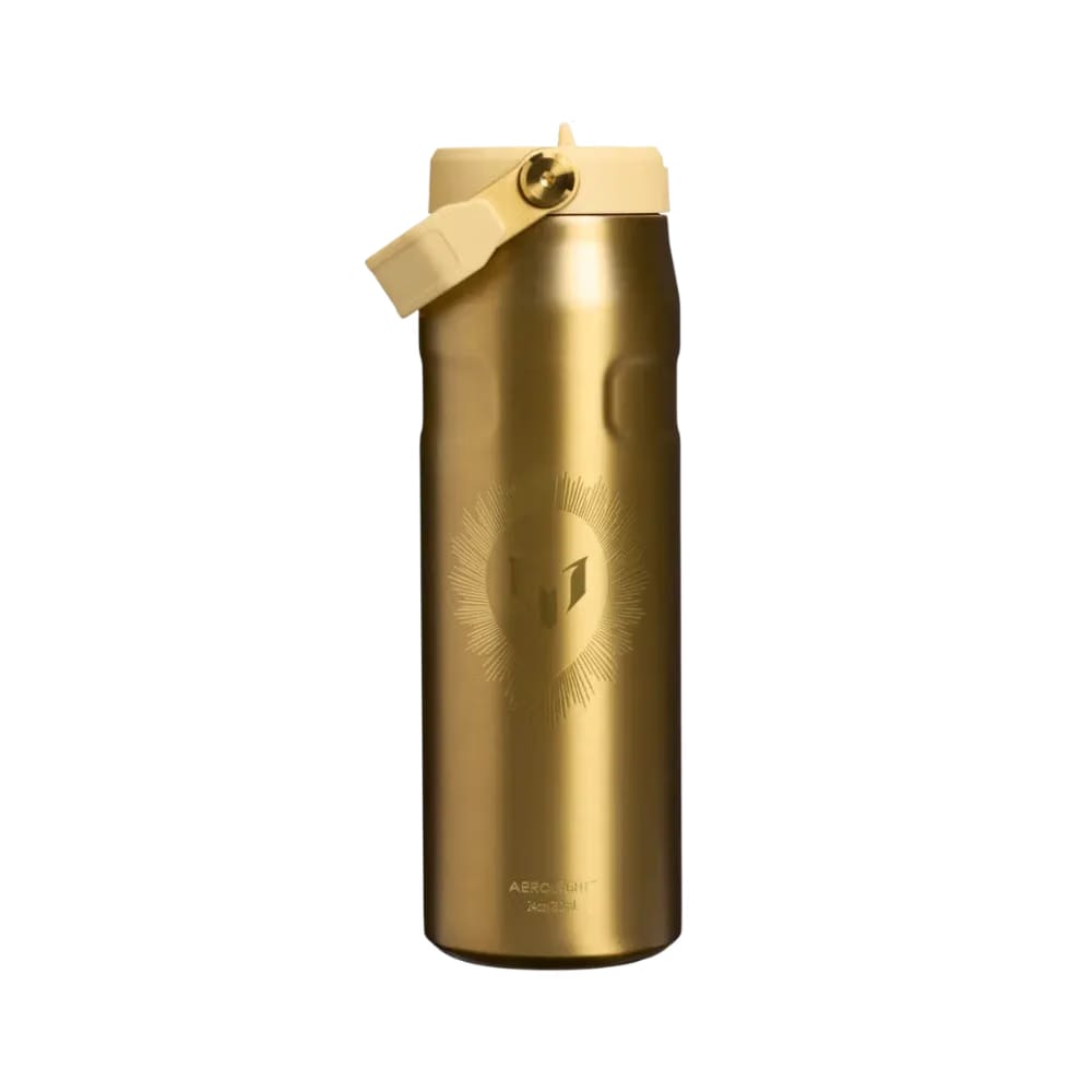 The Messi x Stanley IceFlow Flip Straw 2.0 Bottle 24 OZ 'Messi Legacy'