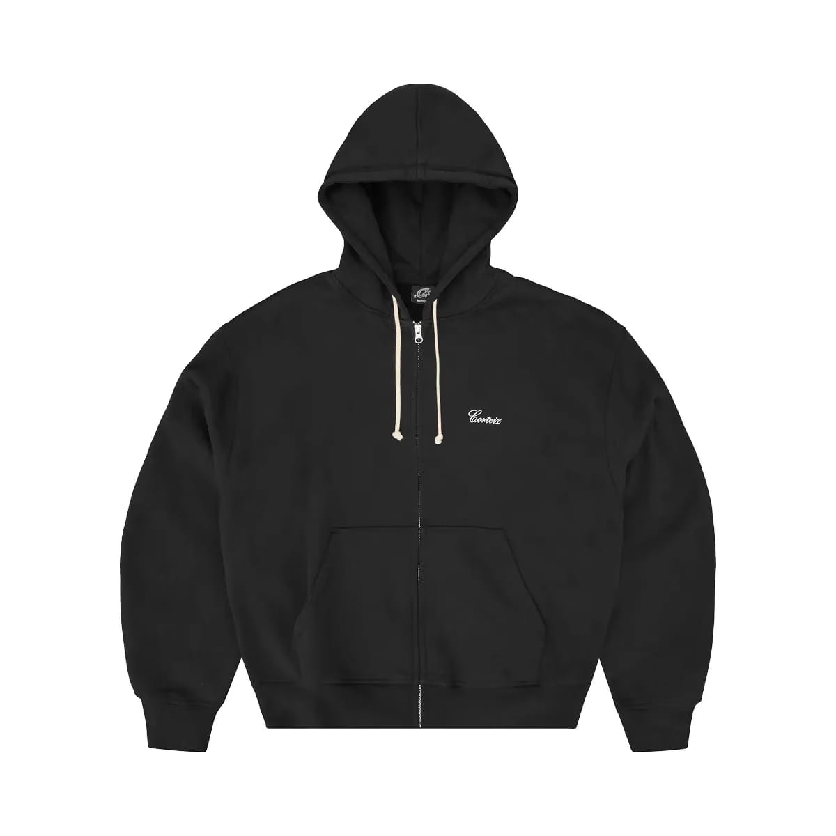 Corteiz Gabriel Moses Zip Hoodie Black