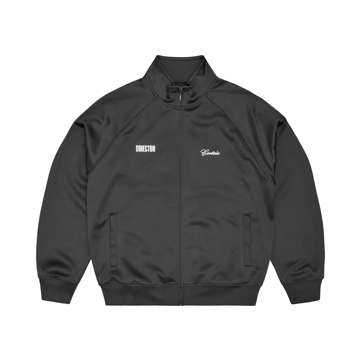 Corteiz Gabriel Moses Track Jacket Black