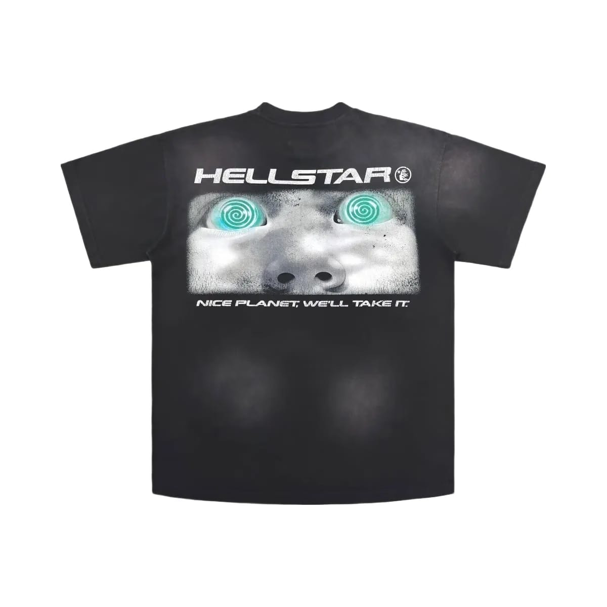 Hellstar Attacks T-Shirt Black Green
