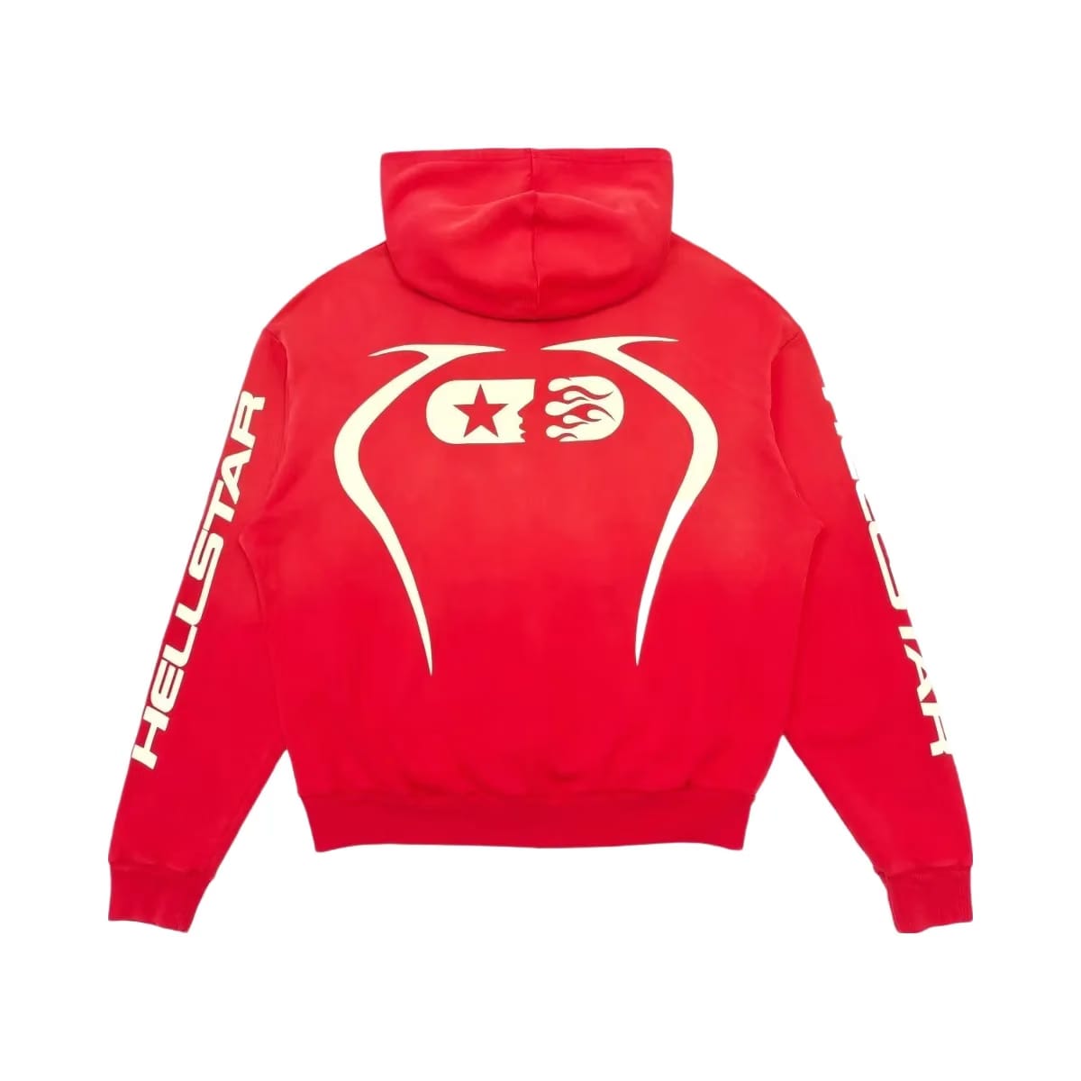 Hellstar Studios Zip Hoodie Red