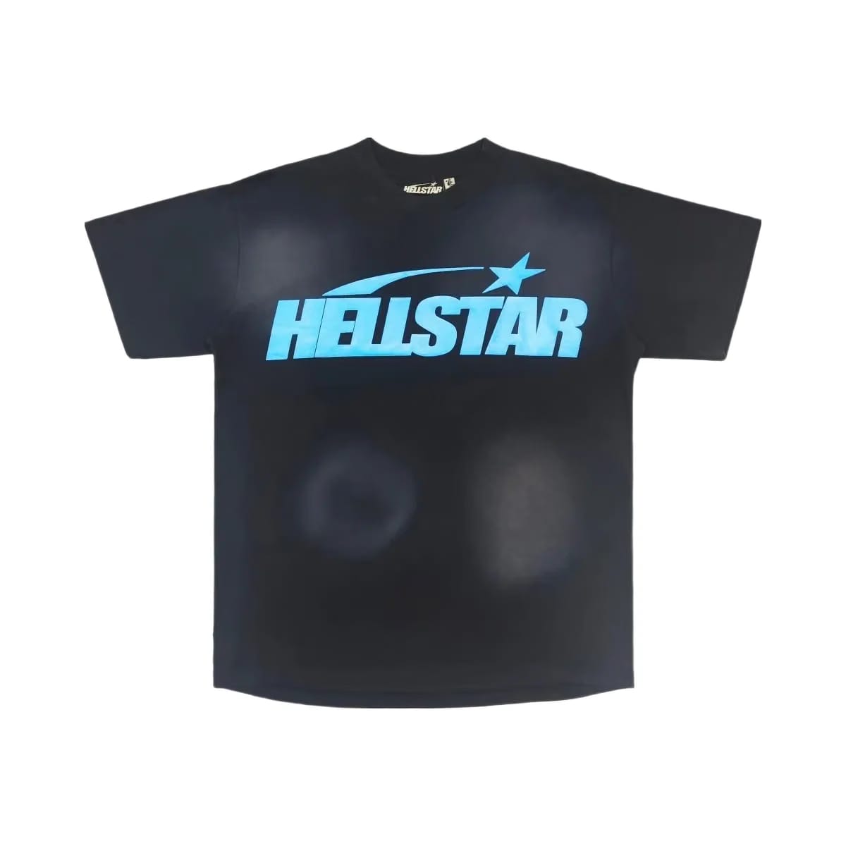 Hellstar Classic T-Shirt Black Blue
