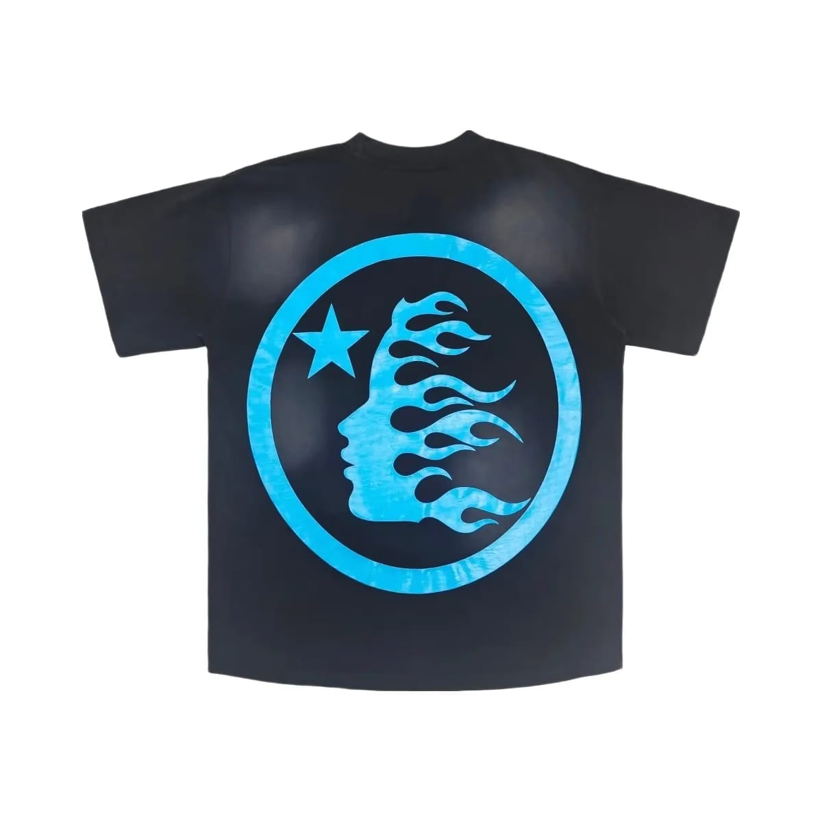 Hellstar Classic T-Shirt Black Blue