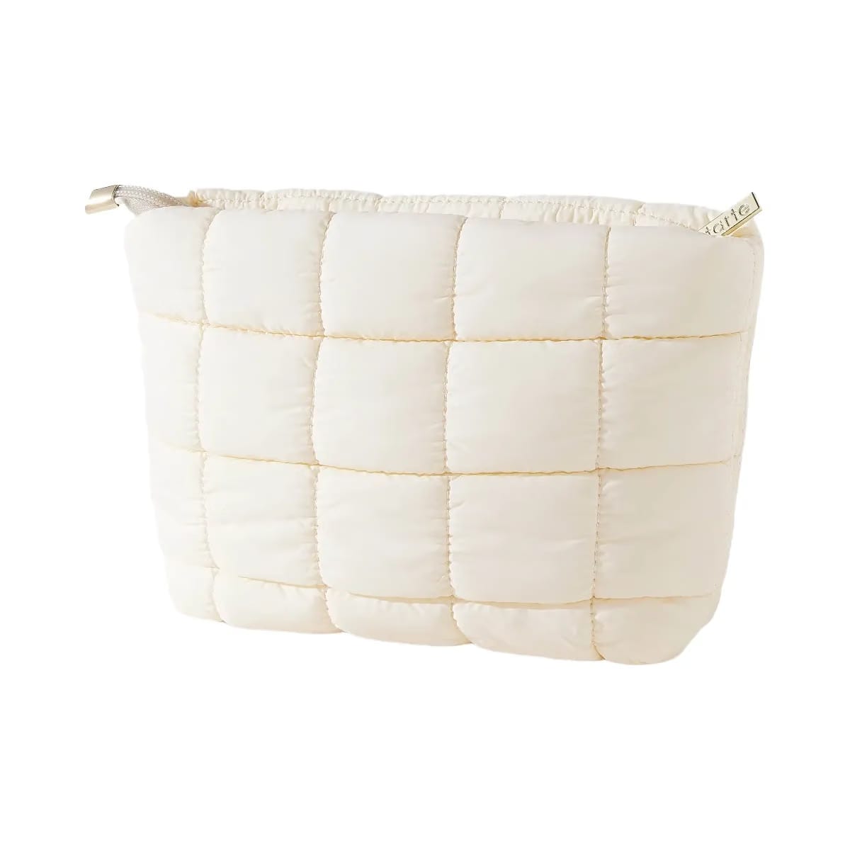 Tarte Tarte Puffy Makeup Bag In Cream