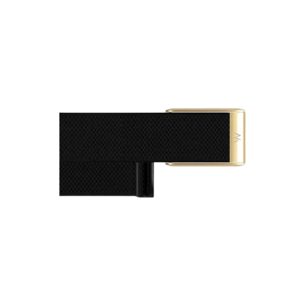 Whoop 5.0 Peak / MG Life Superknit Luxe Obsidian with Gold Band (Strap Only)