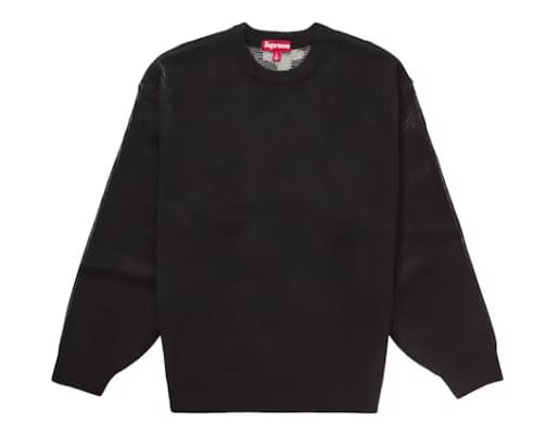 Supreme Thrasher Sweater (FW24) Black