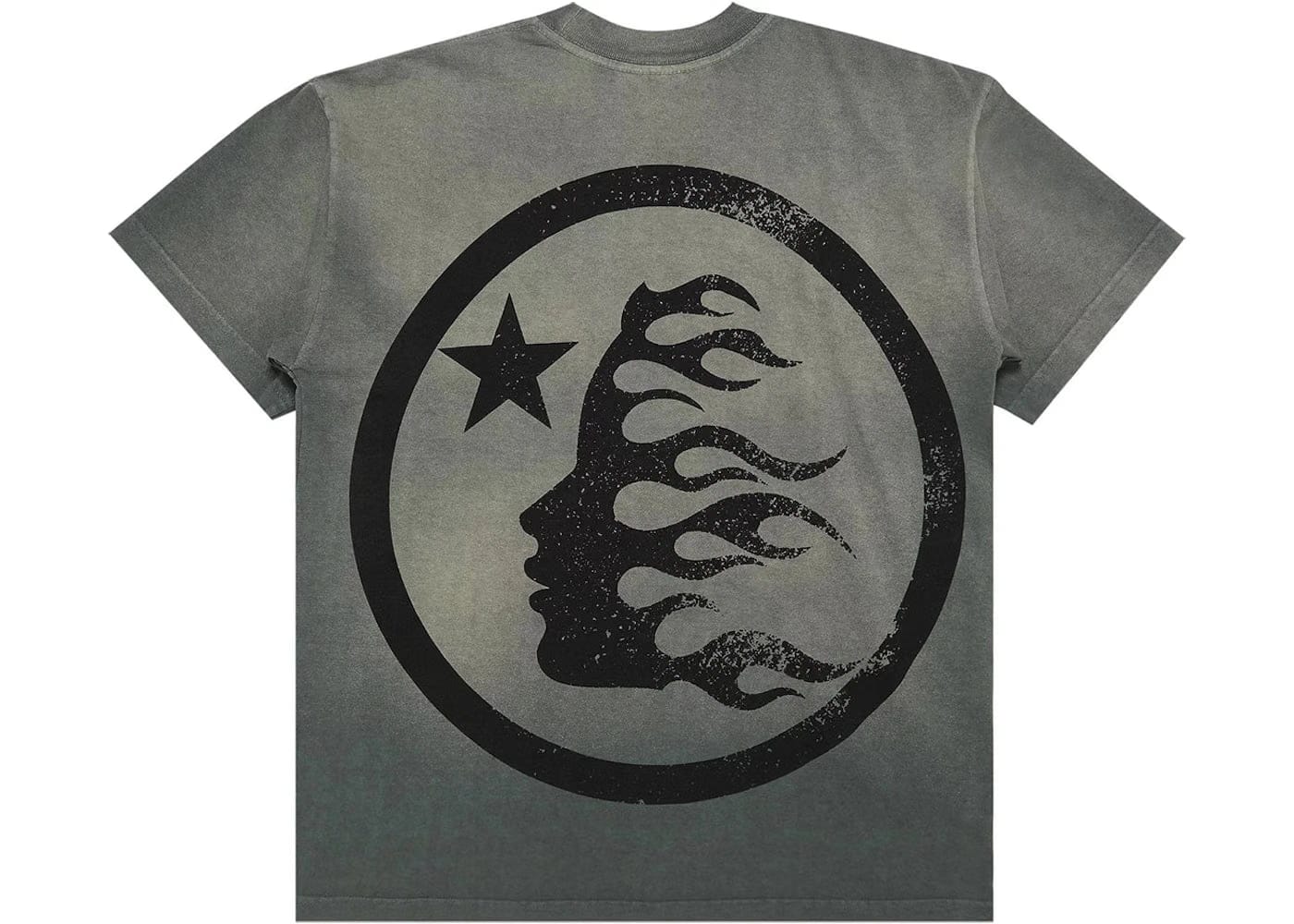 Hellstar Gel Sport Logo T-Shirt Grey