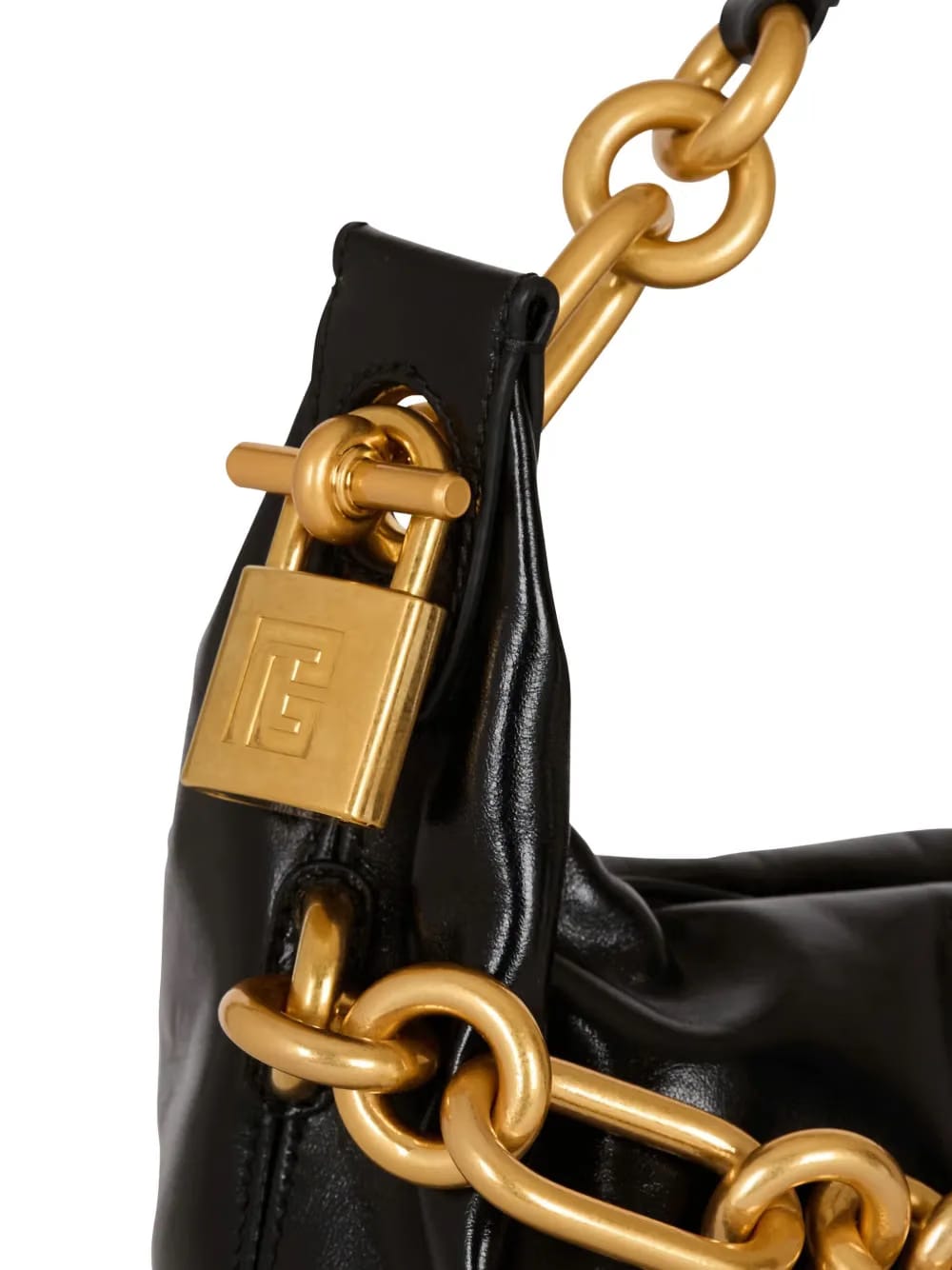 medium Sync padlock chain shoulder bag