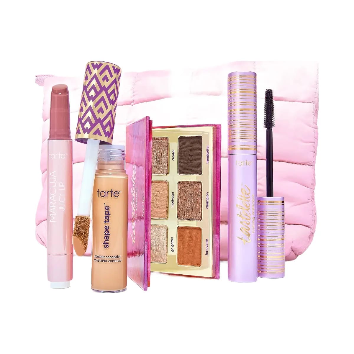 Tarte Tarte Puffy Makeup Bag In Lavender