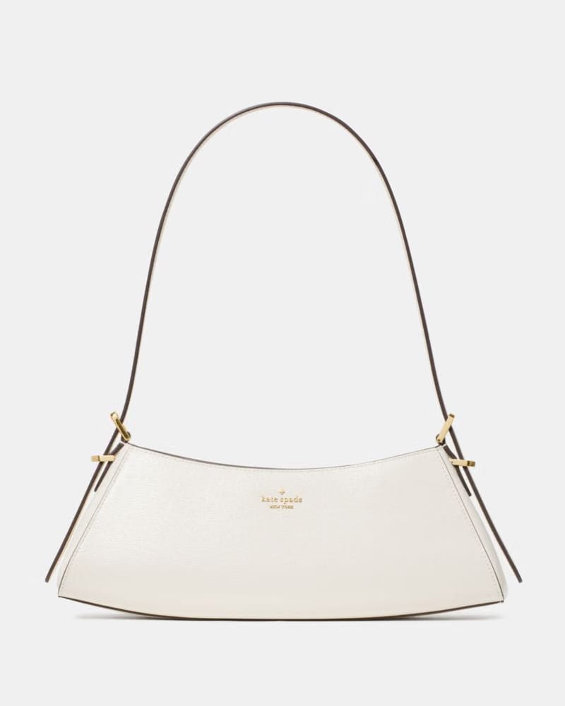 Frankie Textured Patent Leather Small East West Shoulder