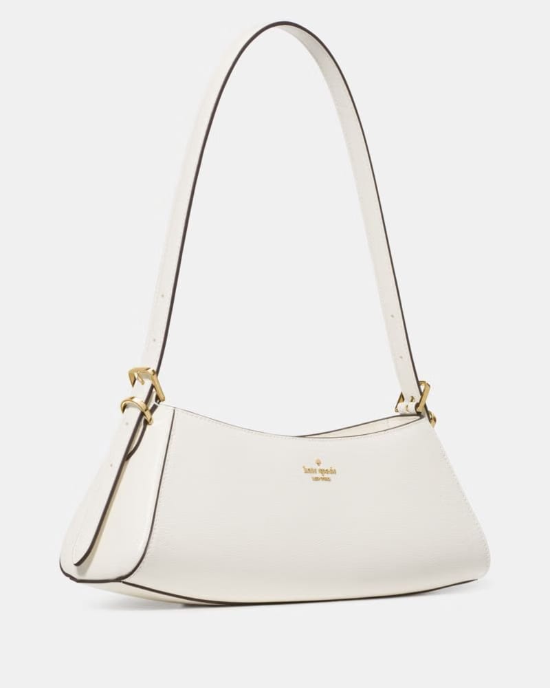 Frankie Textured Patent Leather Small East West Shoulder