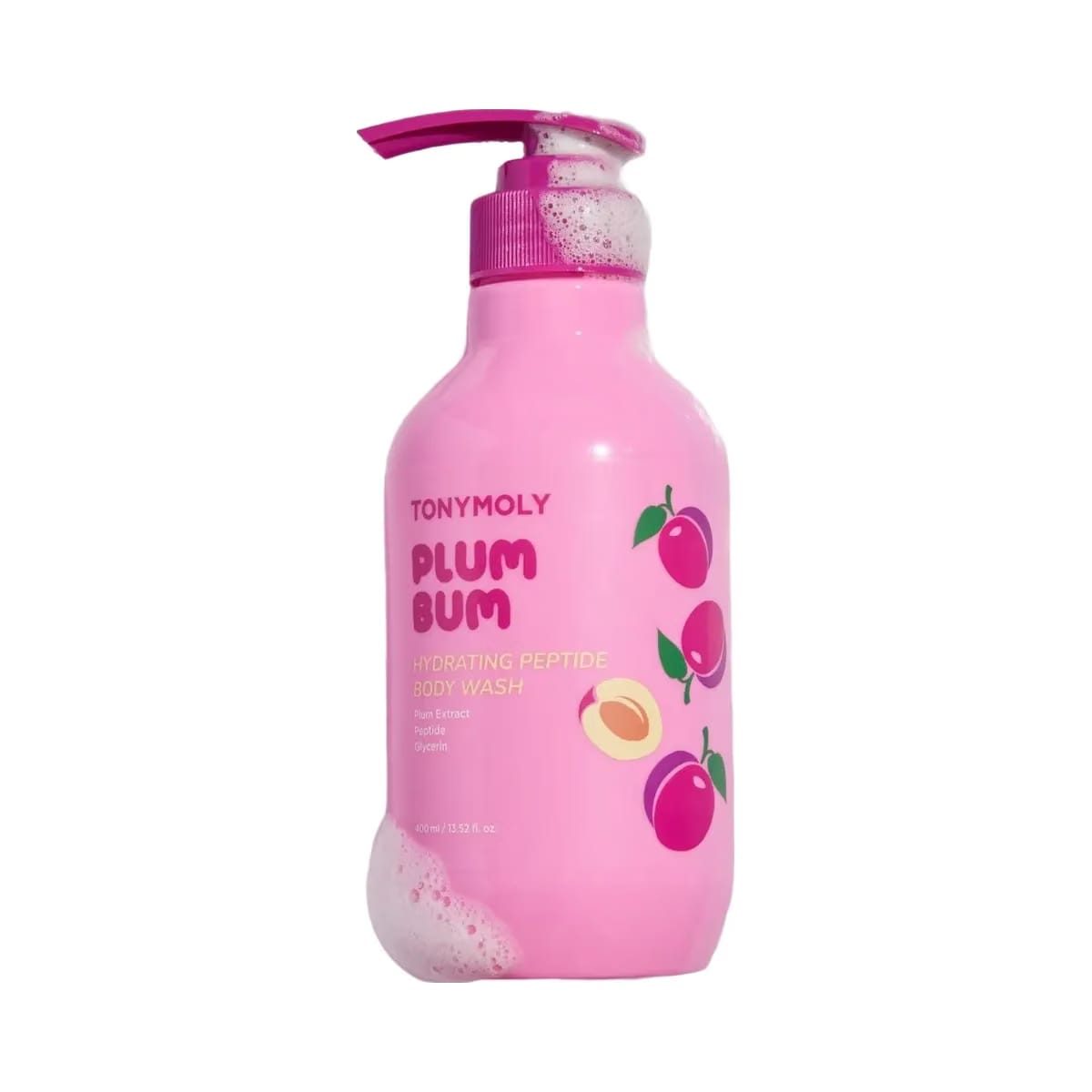 TONYMOLY Plum Bum Hydrating Peptide Body Wash