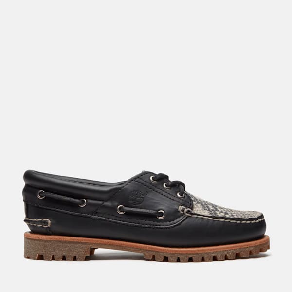 Timberland Authentic Boat Shoe Snake Print Suede Women'S
