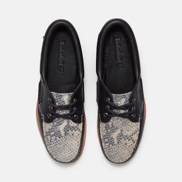 Timberland Authentic Boat Shoe Snake Print Suede Women'S