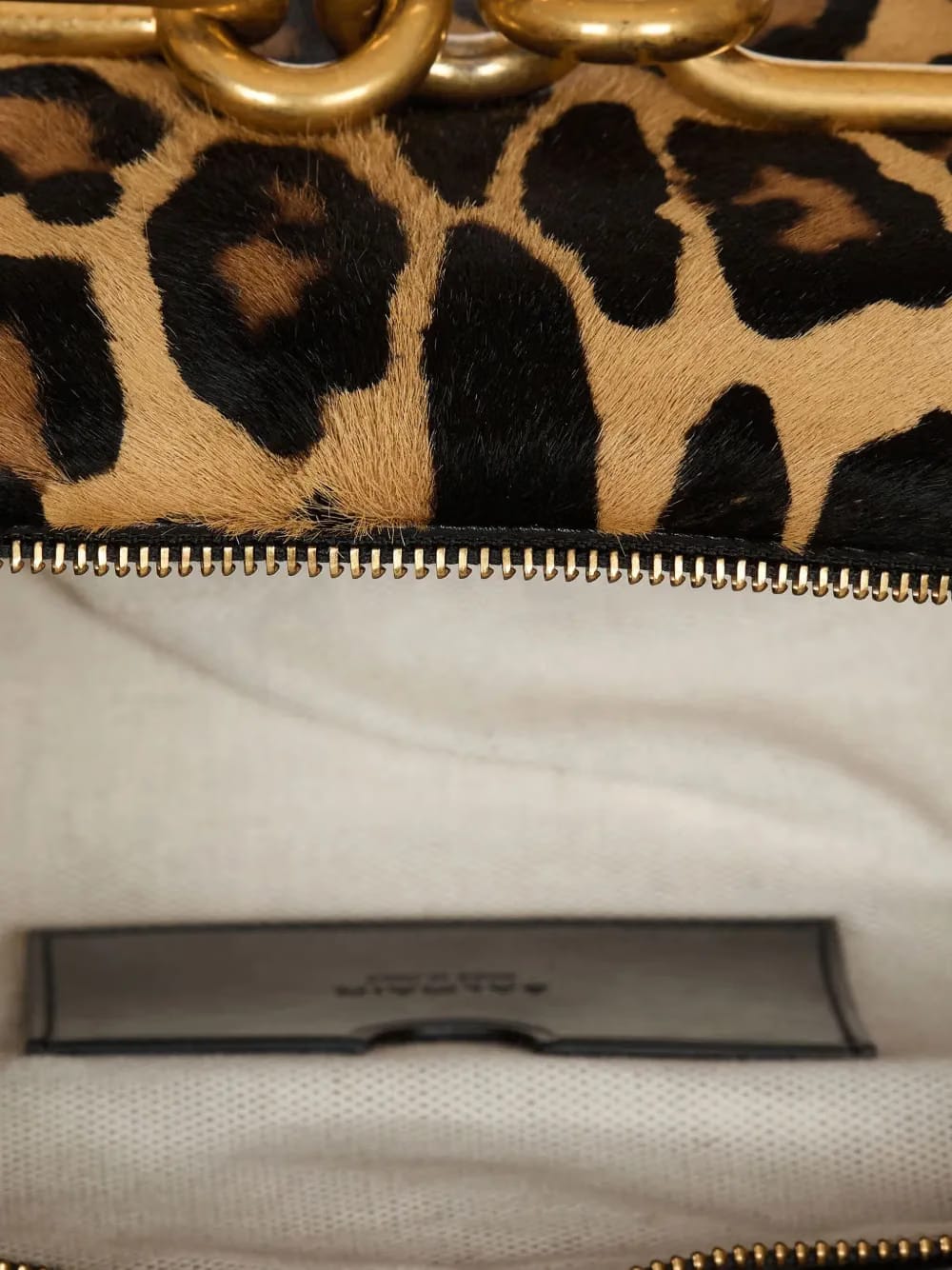 medium Sync leopard-prin shoulder bag