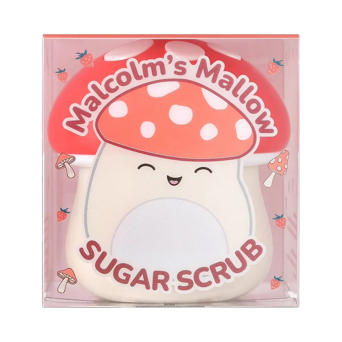TONYMOLY Squishmallows Malcolms Mallow Exfoliating Strawberry Sugar Scrub