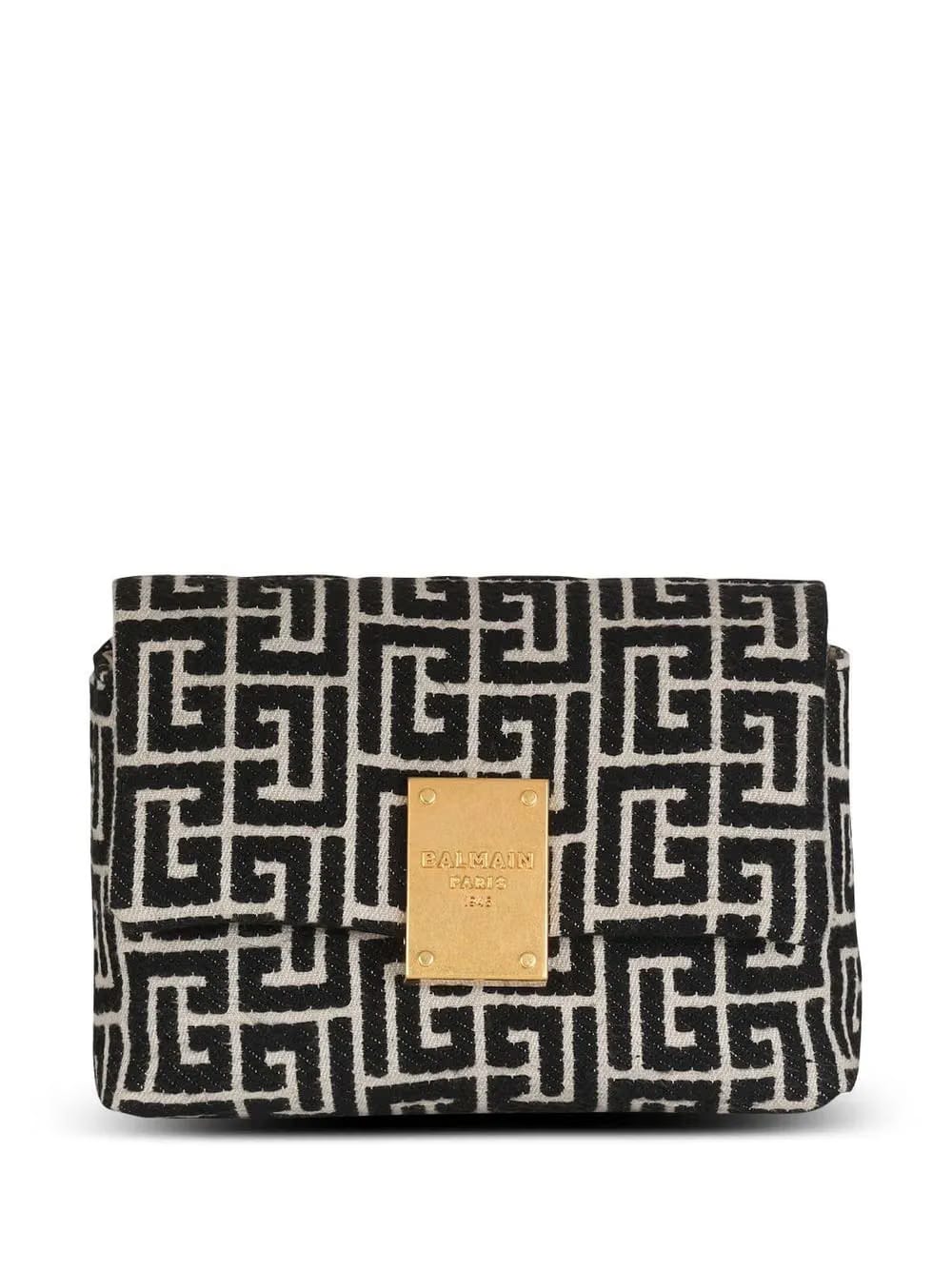1945 Soft jacquard monogram shoulder bag